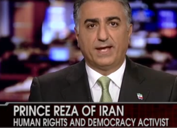 PRINCE REZA OF IRAN HUMAN RIGHTS AND DEMOCRACY ACTIVIST
